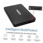 (riatech) usb 3.0 2.5 inch external enclosure case for sata hdd and ssd – black 1